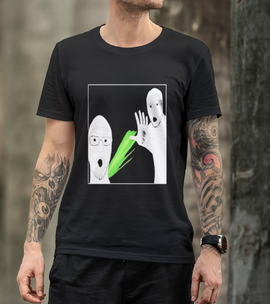 Soyjak Pointing Meme Wholesome Internet Reaction T-Shirt