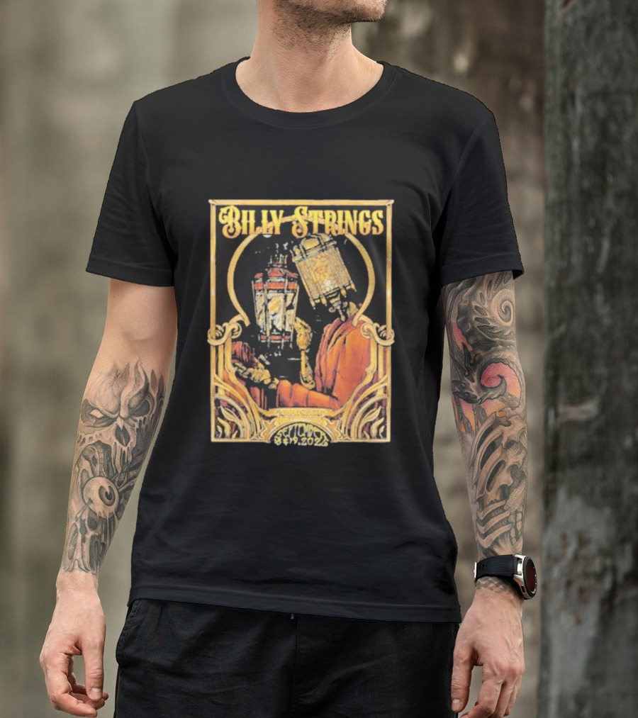 Billy Strings Conscious Alliance Ball Arena Denver September 18 19 2026 T-Shirt