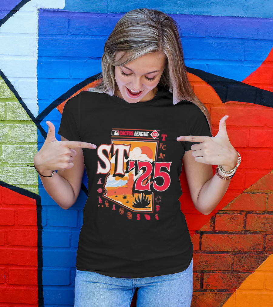 Cactus League 2025 Arizona Spring Training MLB AZ ST'25 T-Shirt