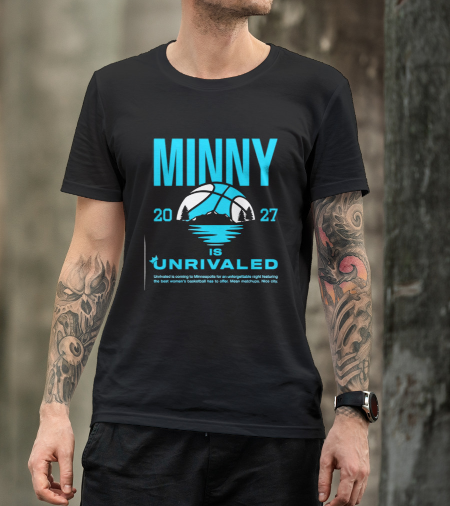 Minny 2027 Unrivaled Basketball Season 3 Bus Tour Event T-Shirt