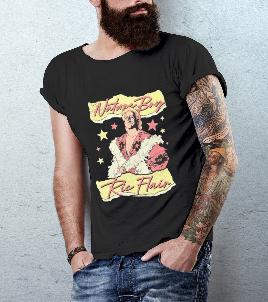 Nature Boy Ric Flair Distressed Vintage Wrestling T-Shirt