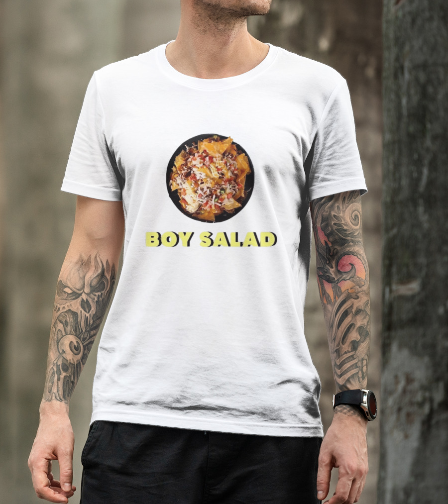 Boy Salad Nachos Snack Meme Food T-Shirt