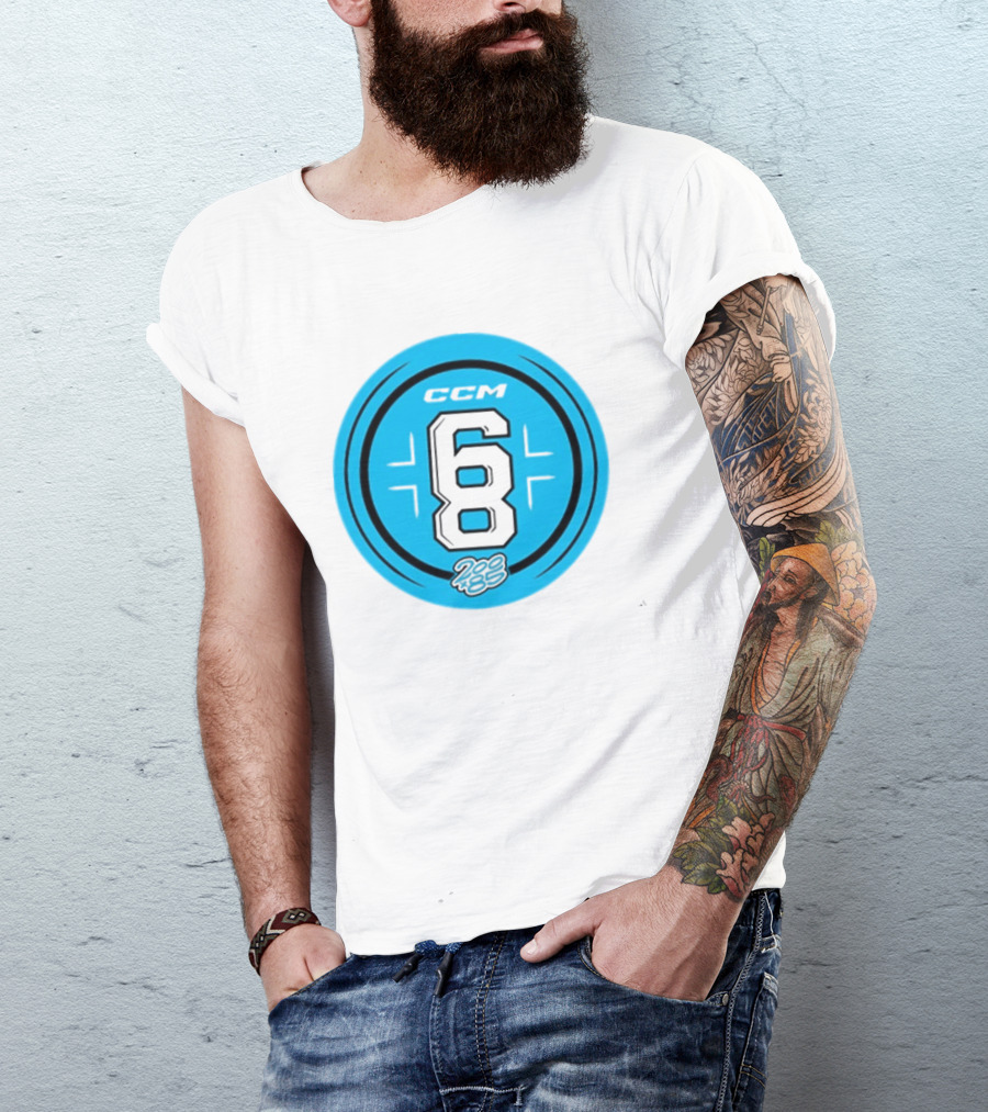 CCM 68 200×85 Tournament Series 2026 Iconic Blue Circle T-Shirt