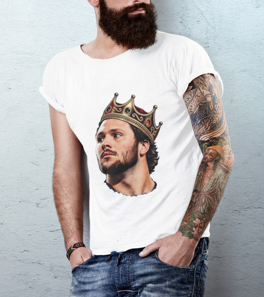 Josh Allen Buffalo Bills King Crown Football T-Shirt
