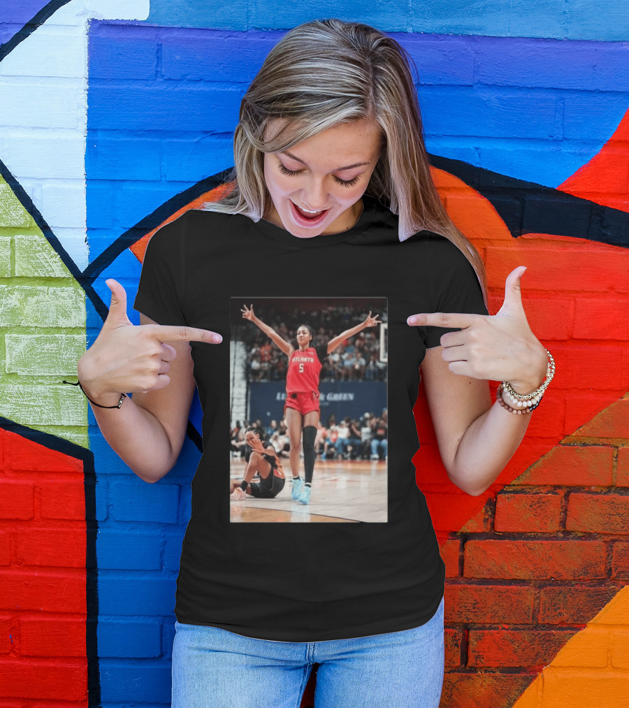 Angel Reese Celebrates 30th Double Double With 30 Points For Atlanta In Iconic Moment T-Shirt