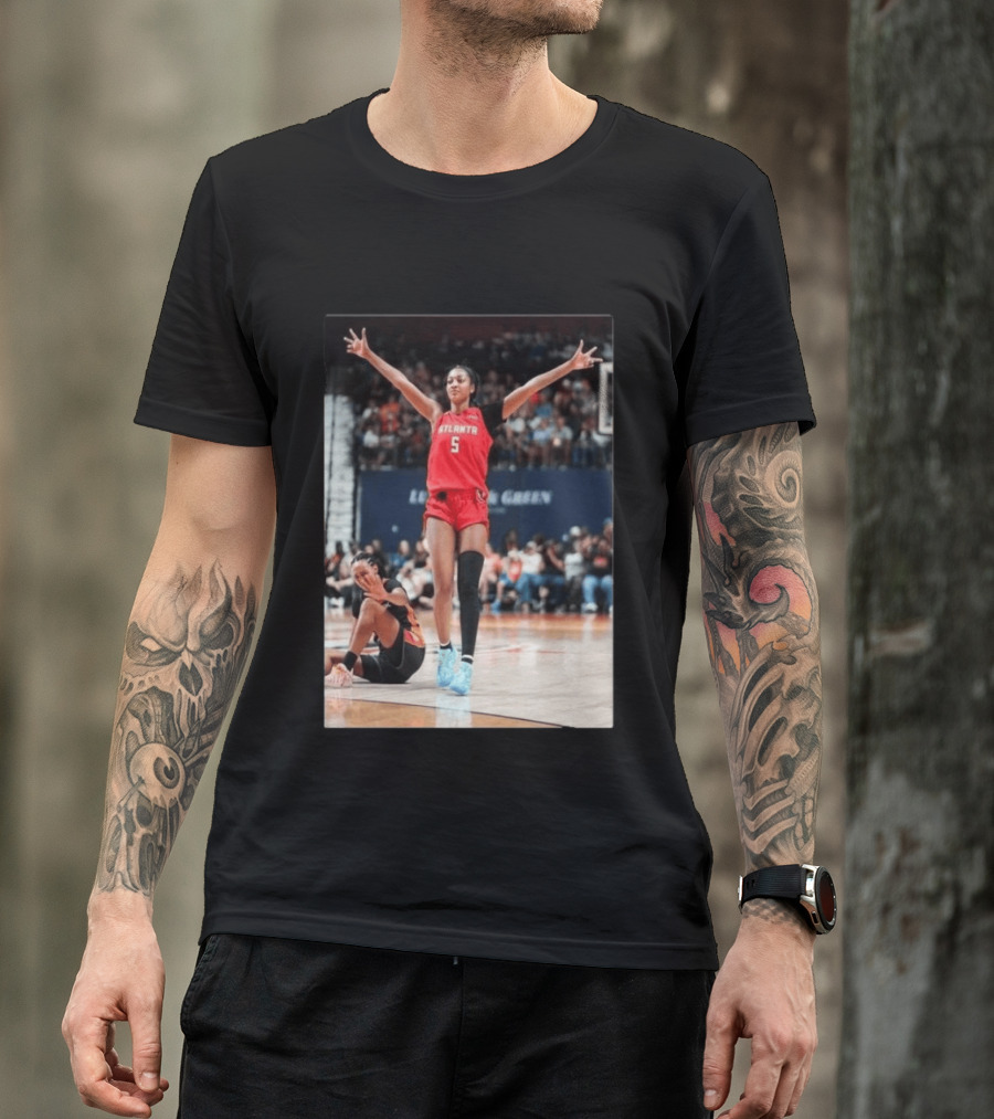 Angel Reese Celebrates 30th Double Double With 30 Points For Atlanta In Iconic Moment T-Shirt