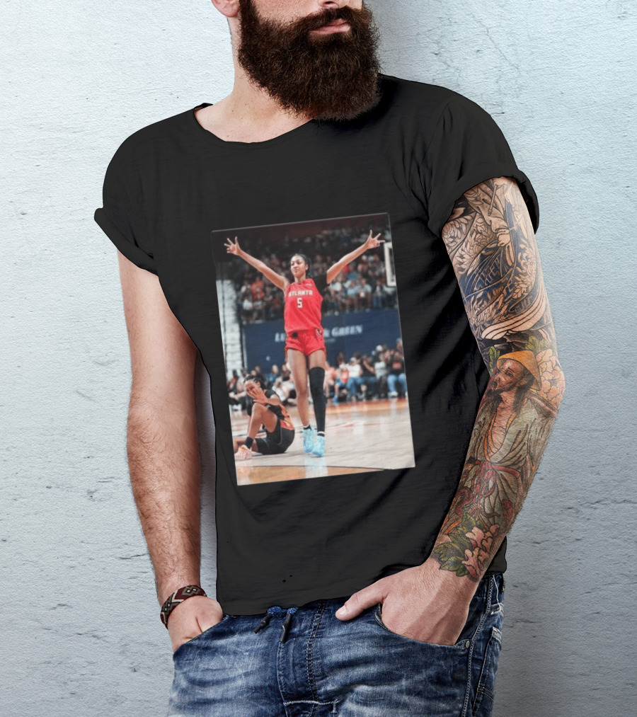 Angel Reese Celebrates 30th Double Double With 30 Points For Atlanta In Iconic Moment T-Shirt