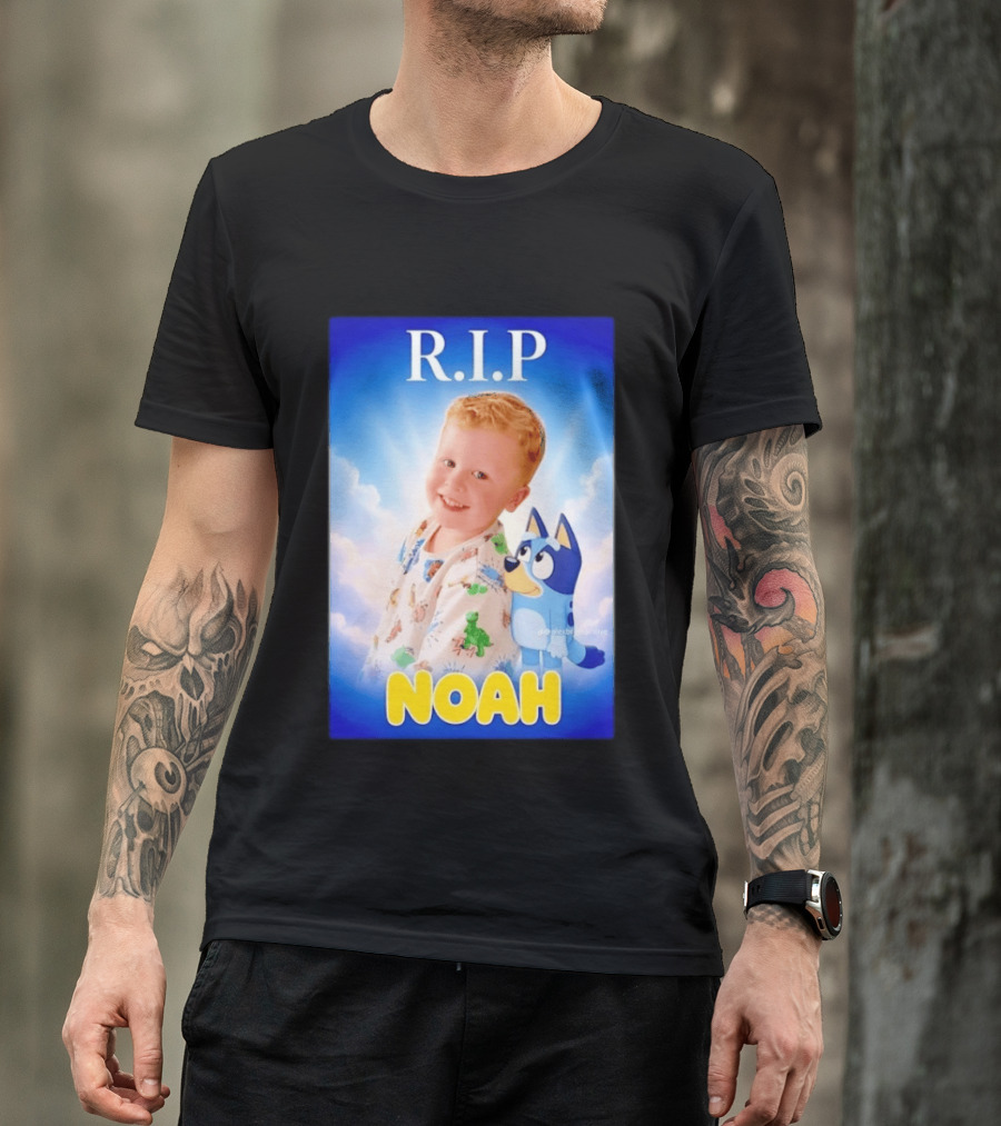 RIP Noah In Loving Memory Bluey T-Shirt