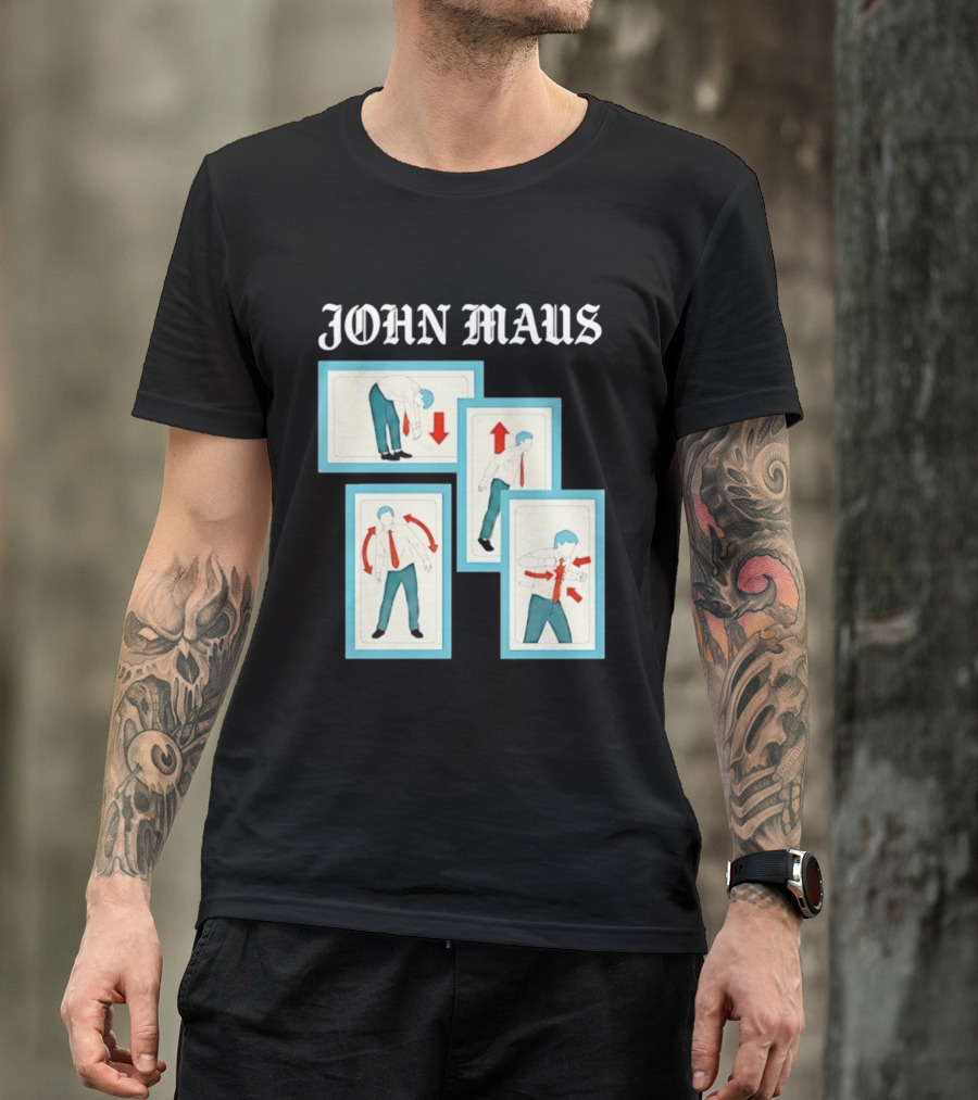 John Maus Synth Pop Indie Music Performance Illustrations T-Shirt