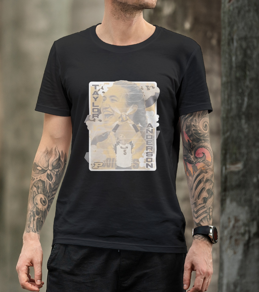 Taylor Anderson Purdue Boilers Volleyball Number 5 Player T-Shirt