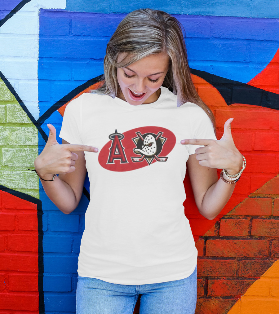 Los Angeles Anaheim Ducks Collaboration Night T-Shirt