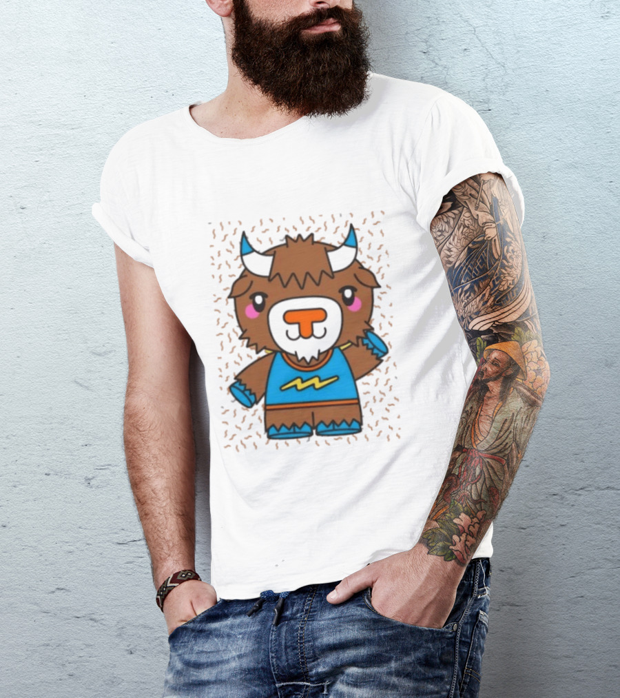 Oklahoma City Thunder Rumble The Bison Basketball T-Shirt