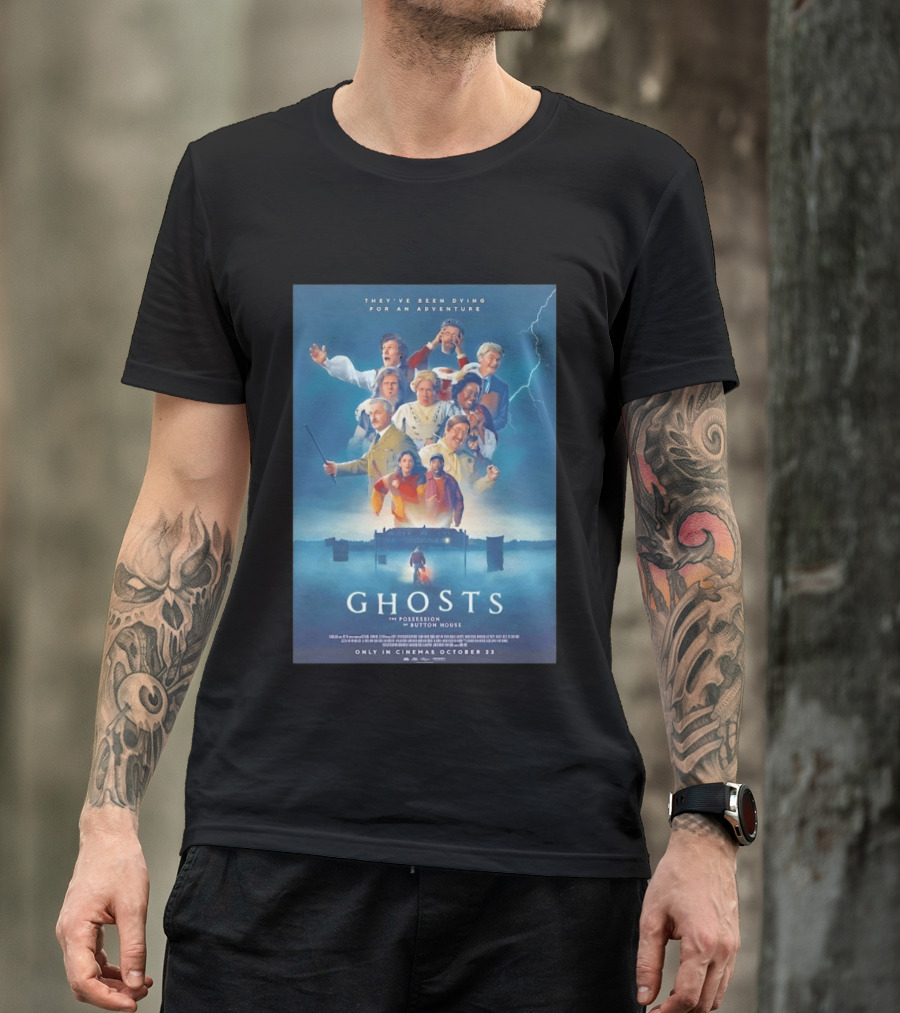 Ghosts The Possession Of Button House Movie Adventure T-Shirt