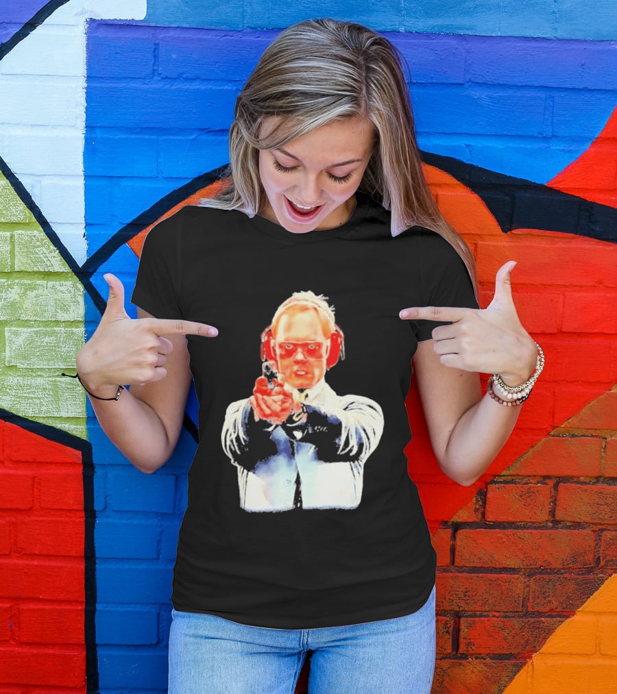 Dr. Niles Crane With Hand Cannon Analyzed Kiss T-Shirt
