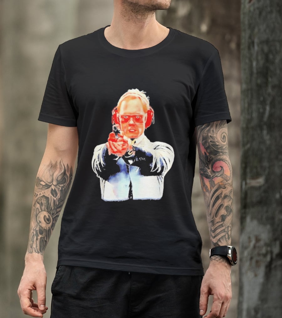 Dr. Niles Crane With Hand Cannon Analyzed Kiss T-Shirt