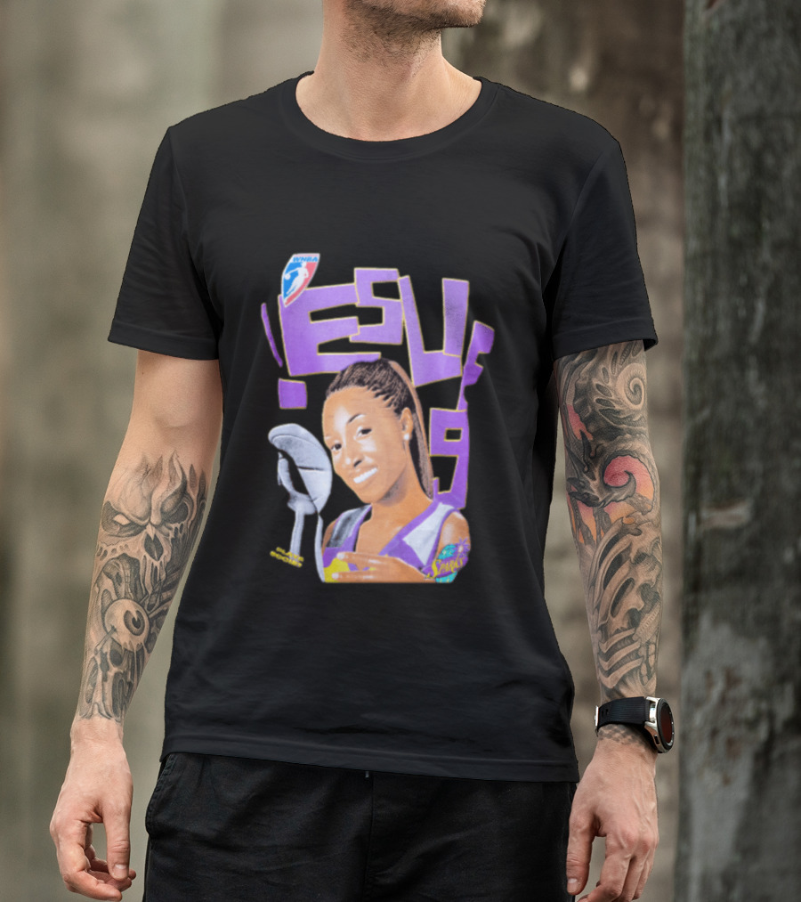 WNBA Lisa Leslie Sparks Basketball Legend Retro 9 T-Shirt