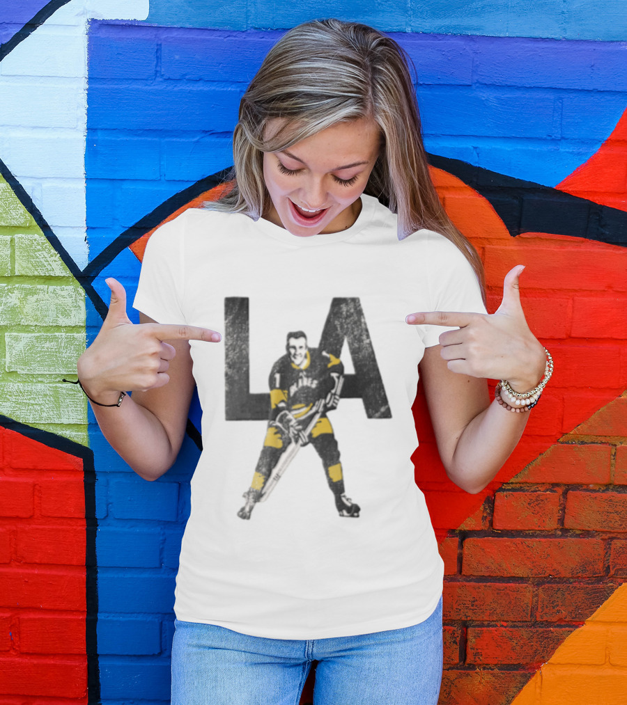 1961 LA Blades Hockey Retro Vintage Team Player T-Shirt