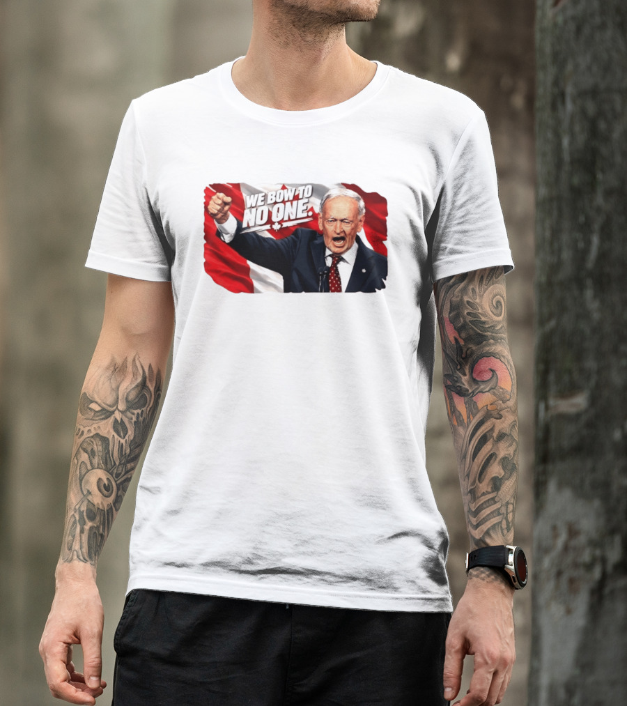 We Bow To No One Jean Chrétien Canada Essential T-Shirt