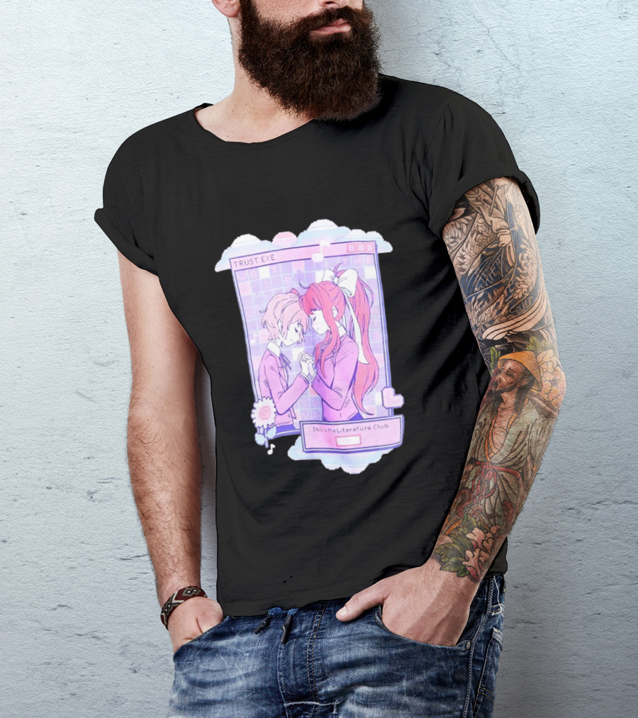 Doki Doki Literature Club Trustexe Monika Sayori This Is The Literature Club T-Shirt