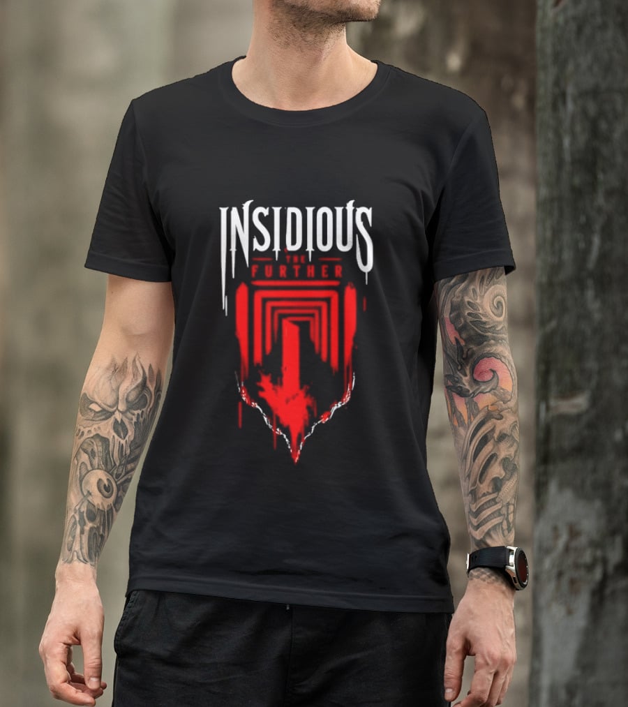 Insidious The Further Horror Movie Supernatural Red Dripping Font T-Shirt