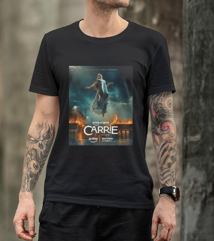 Prime Original Carrie New Series By Mike Flanagan October 7 Release T-Shirt