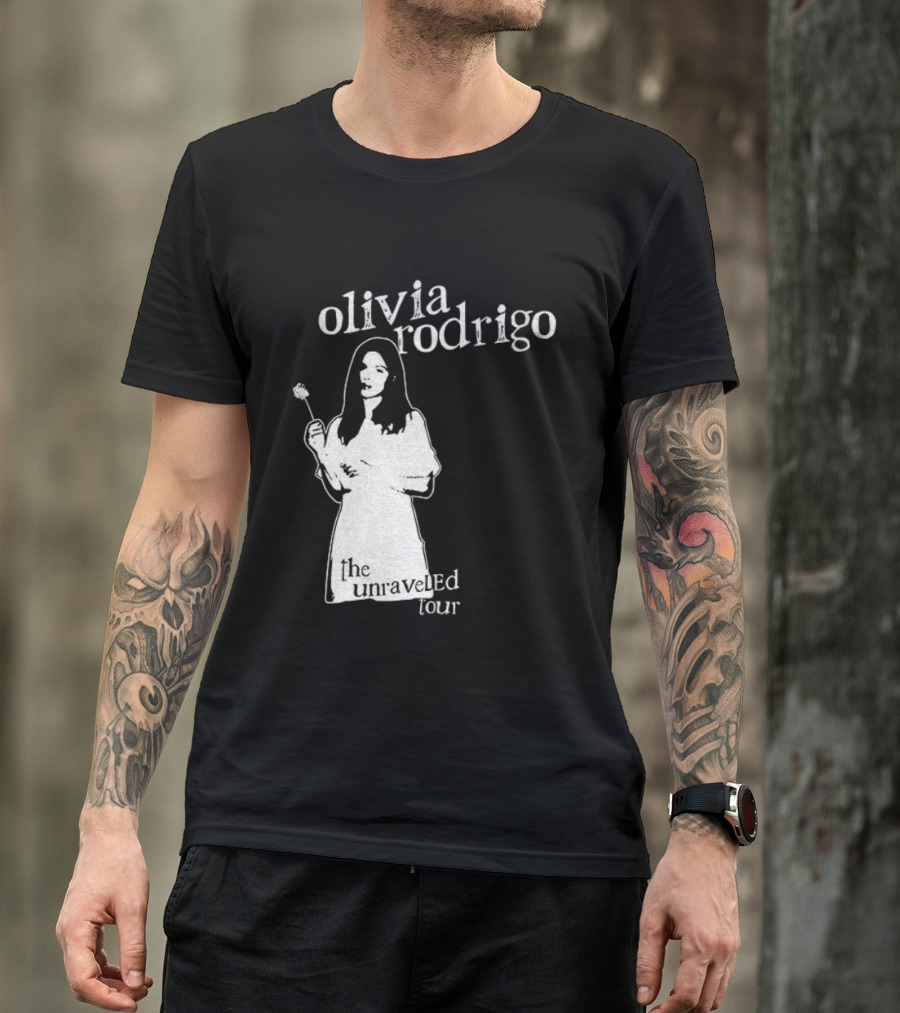 Olivia Rodrigo The Unraveled Tour Pop T-Shirt