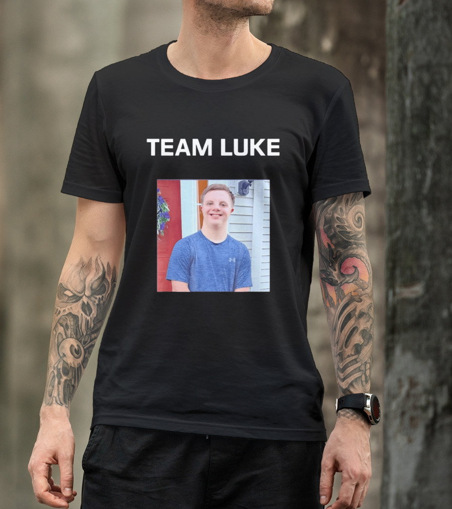 Team Luke Support Community Empowerment T-Shirt