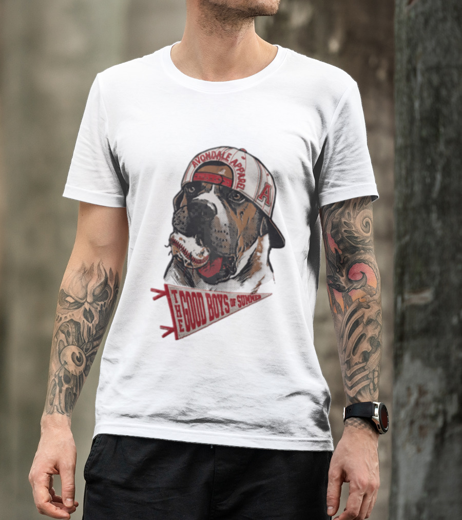 Avondale Apparel The Good Boys Of Summer Bulldog Baseball Cap T-Shirt