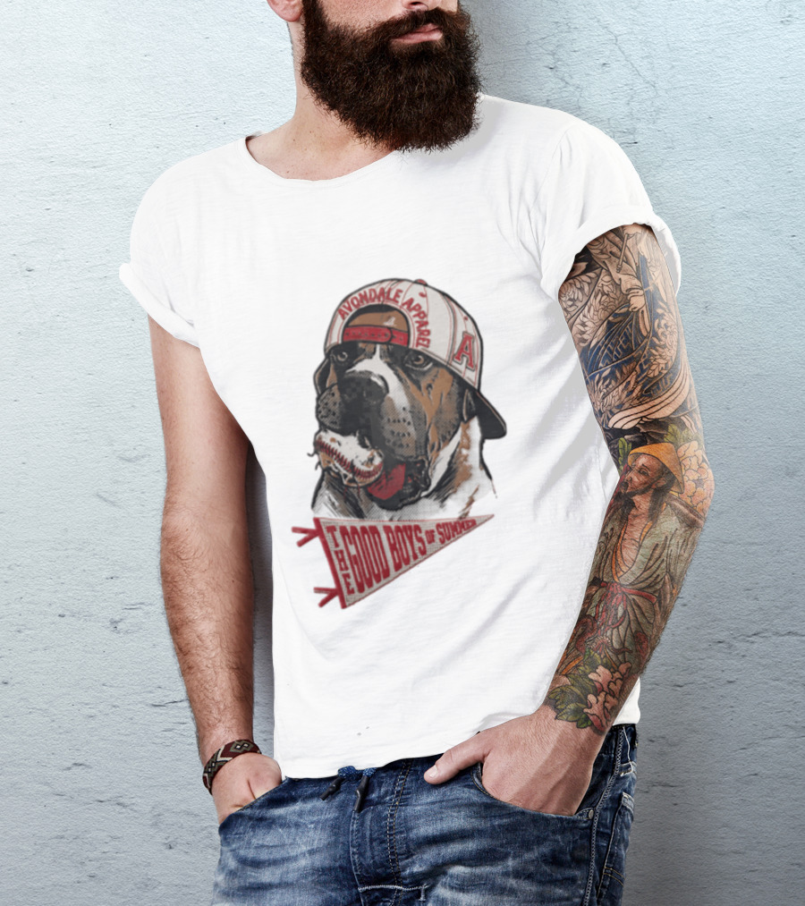 Avondale Apparel The Good Boys Of Summer Bulldog Baseball Cap T-Shirt