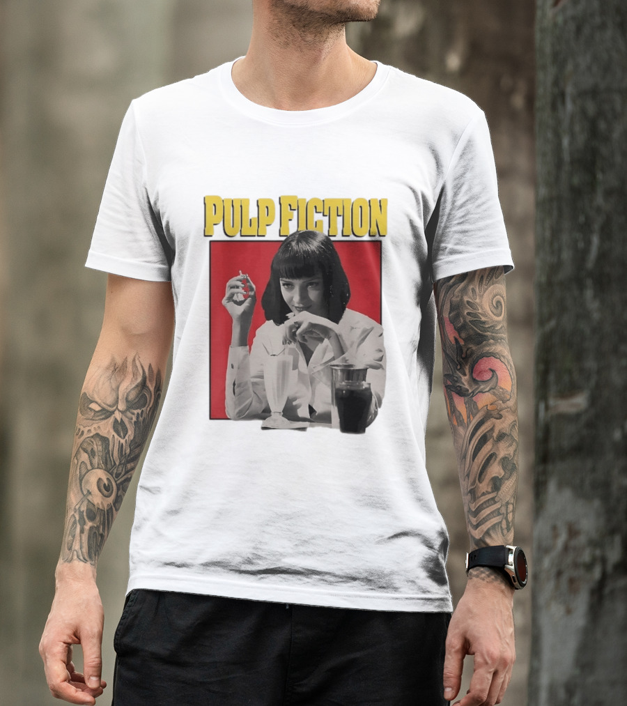 Pulp Fiction Mia Wallace Uma Thurman Quentin Tarantino T-Shirt