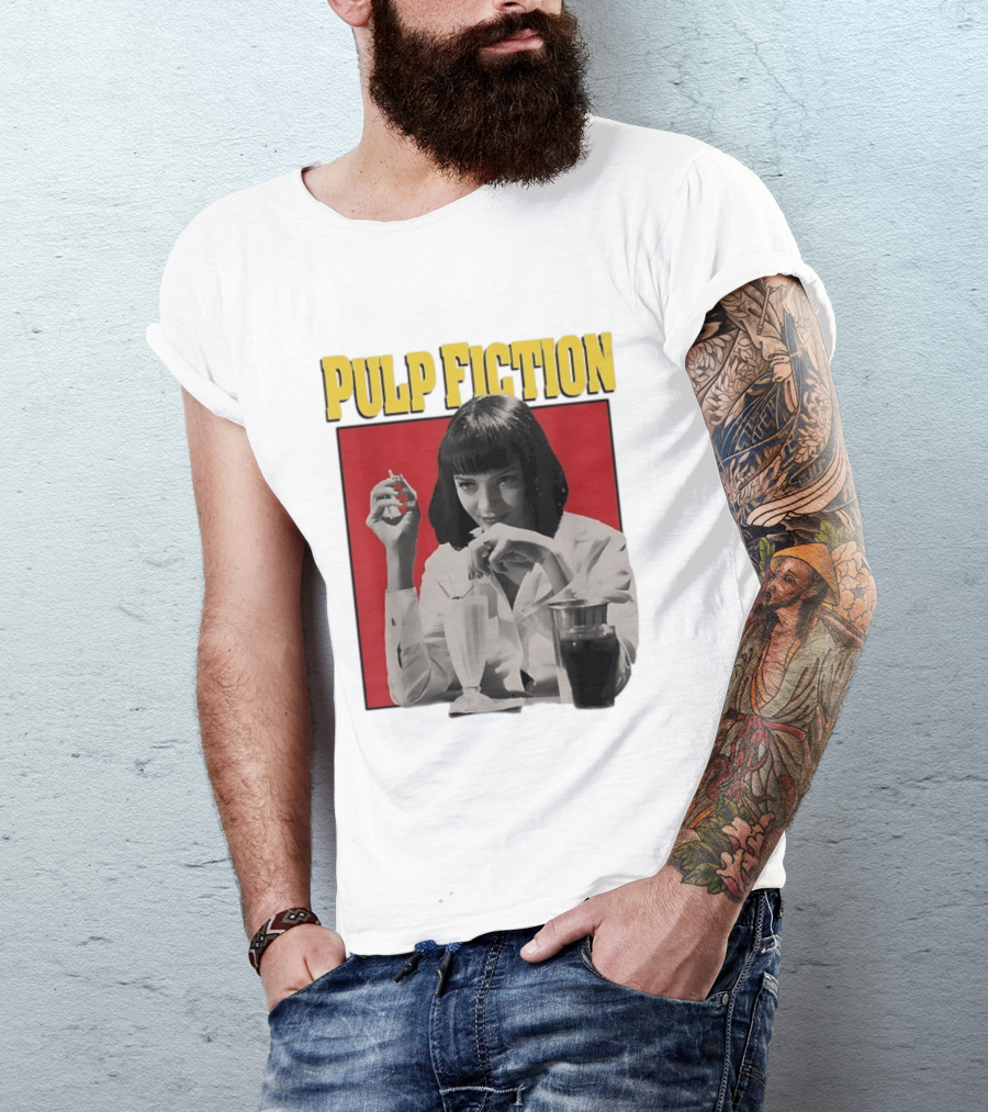 Pulp Fiction Mia Wallace Uma Thurman Quentin Tarantino T-Shirt