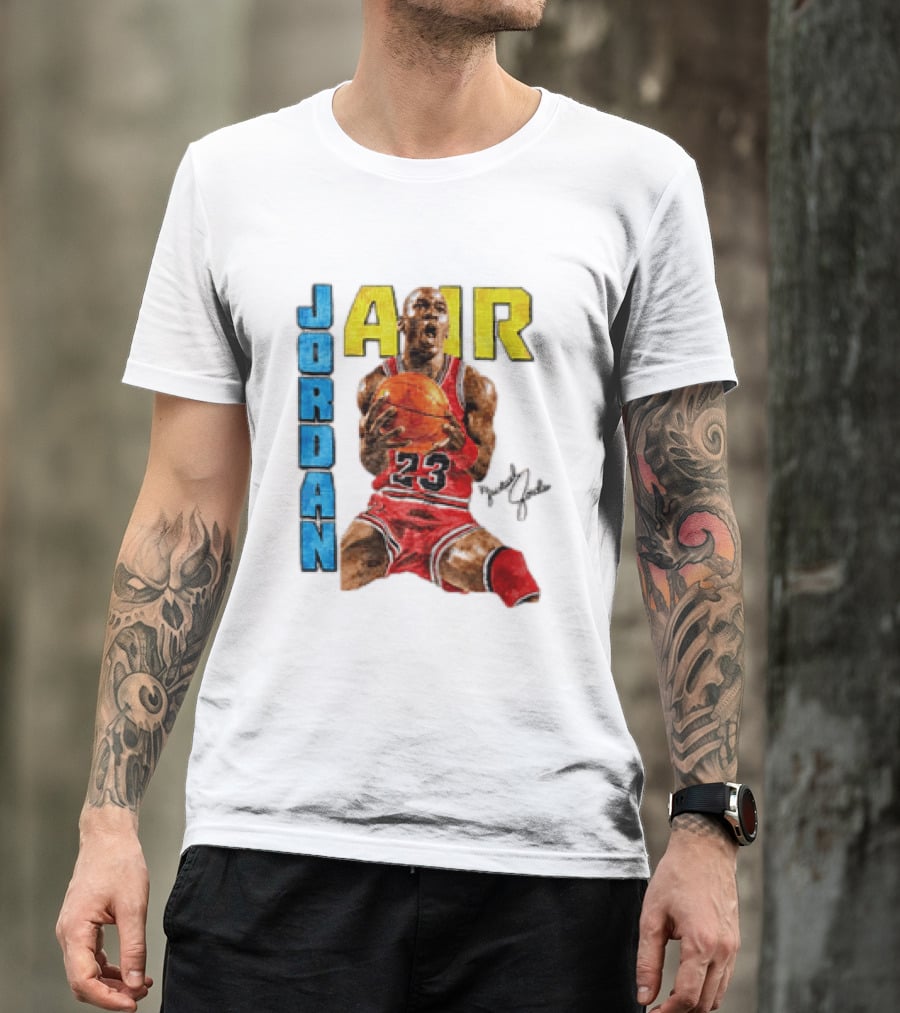 Jordan Air 23 Basketball Player Holding Ball T-Shirt