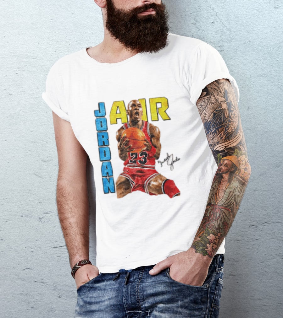 Jordan Air 23 Basketball Player Holding Ball T-Shirt