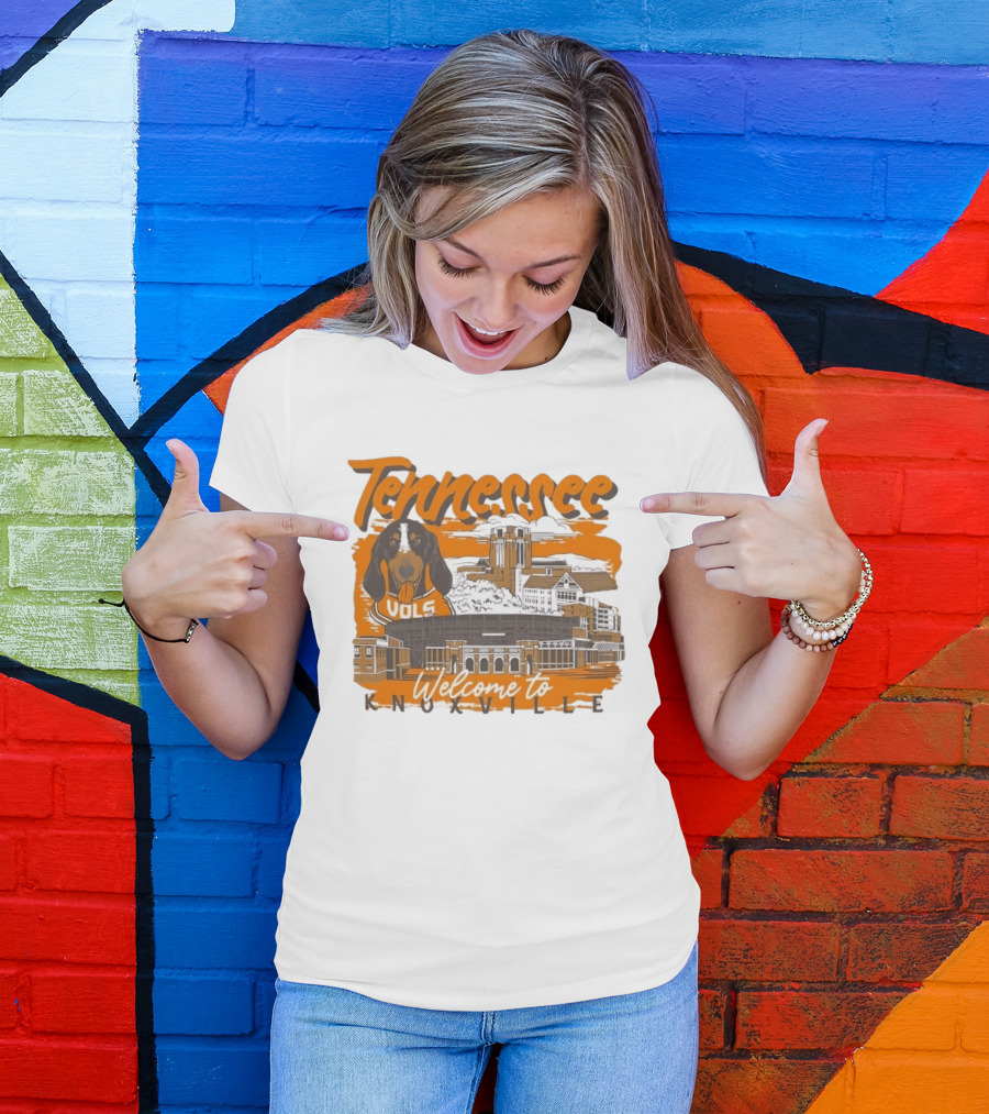 Tennessee Vols Welcome To Knoxville Smokey T-Shirt
