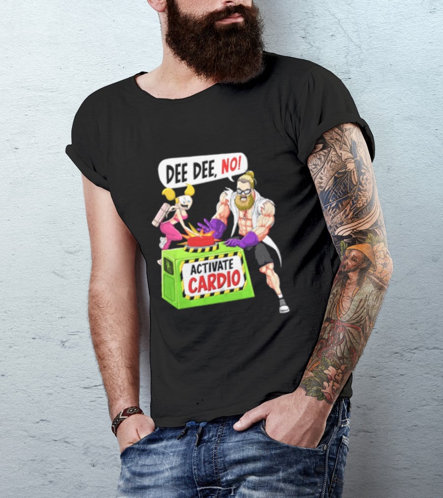 Dee Dee No Activate Cardio Dexters Laboratory Cartoon T-Shirt
