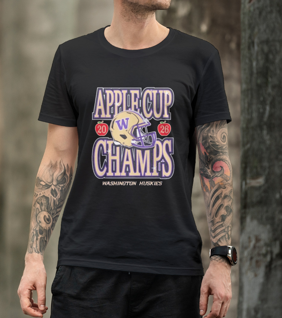 Washington Huskies Apple Cup 2026 T-Shirt
