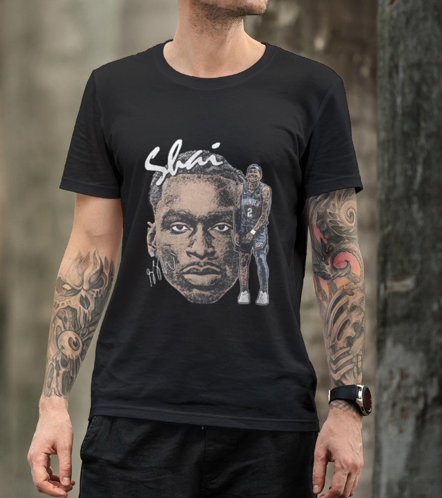 Shai Gilgeous Alexander Oklahoma City Thunder NBA Basketball T-Shirt