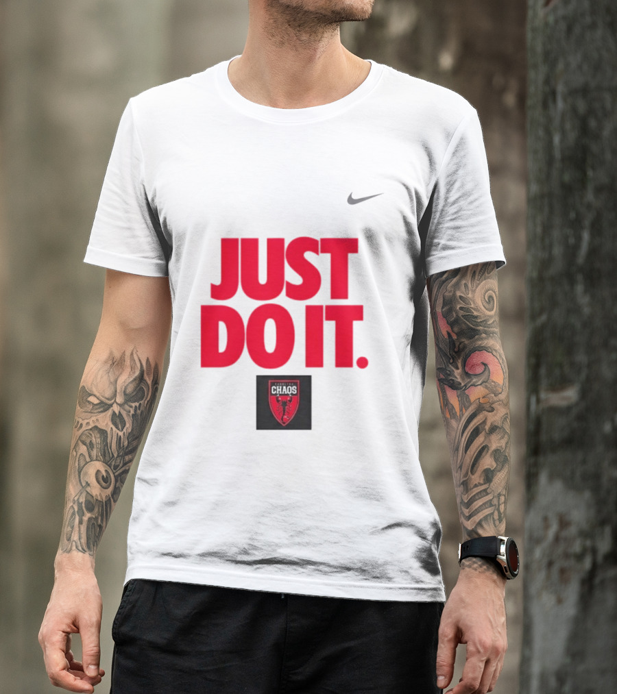 Carolina Chaos Just Do It Nike Premier Lacrosse League T-Shirt