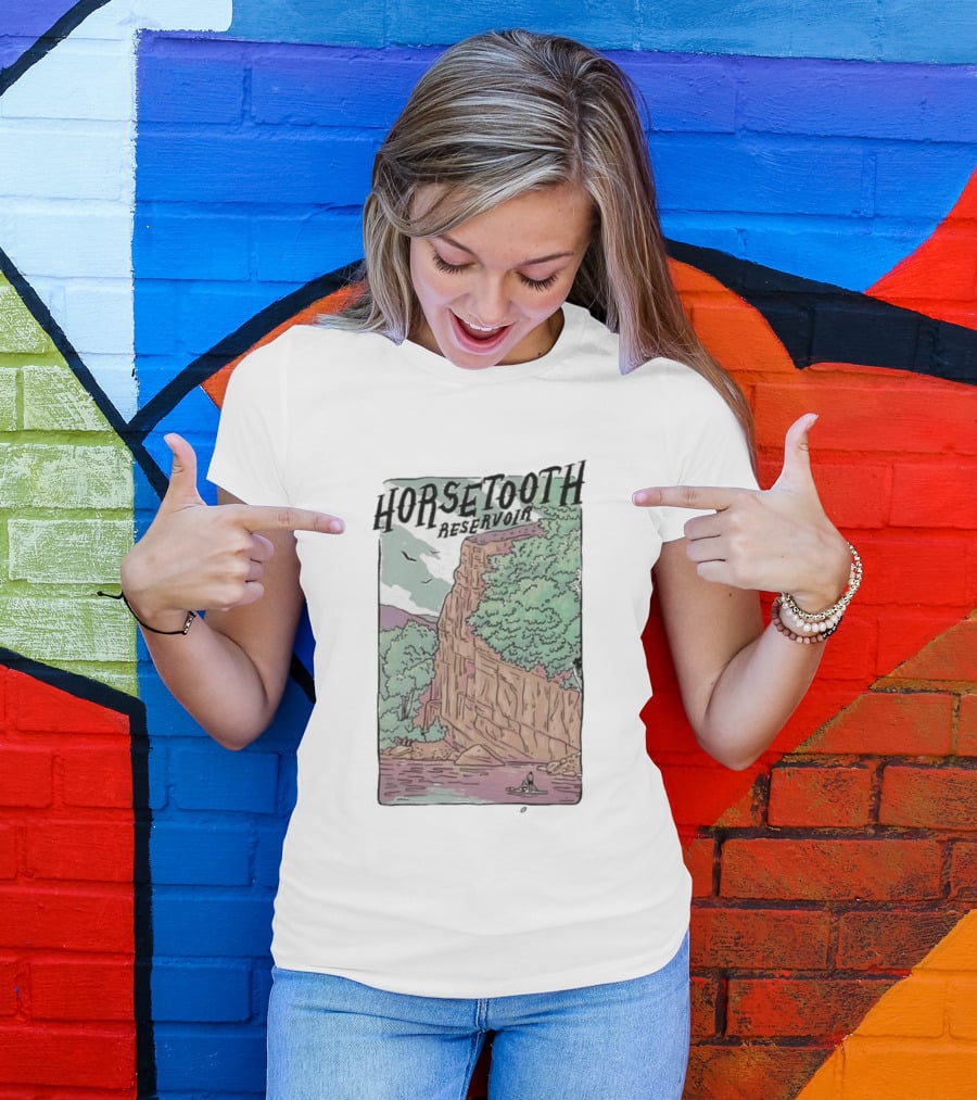 Horsetooth Reservoir Scenic Fort Collins CO T-Shirt
