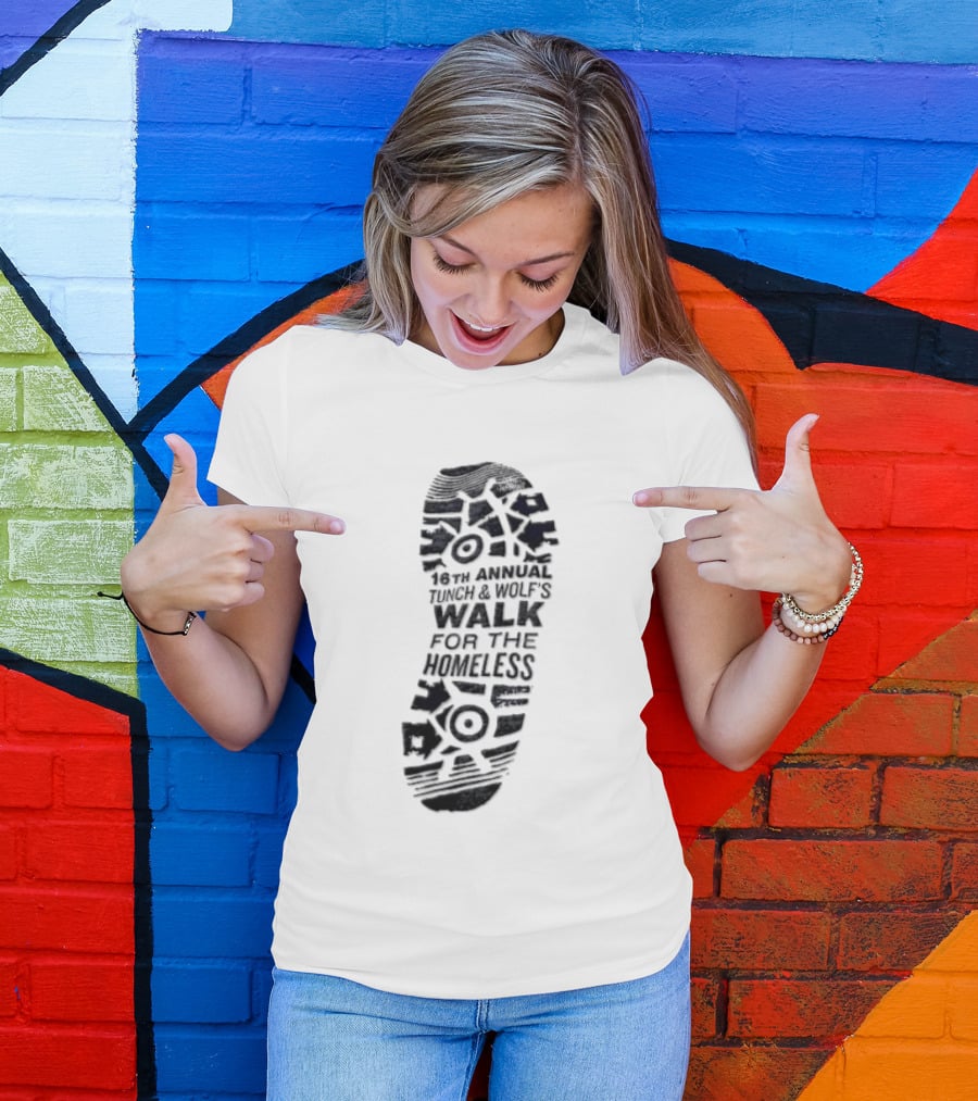12th Annual Tunch And Wolf's Walk For The Homeless T-Shirt