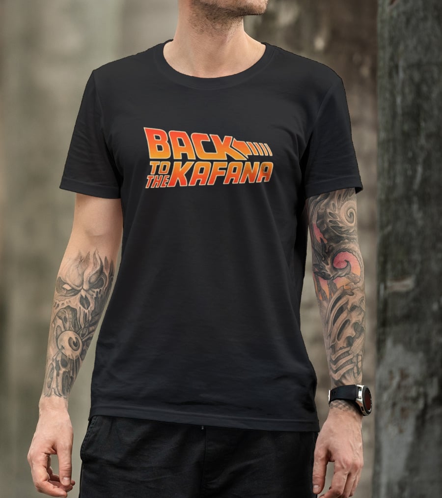 Back To The Kafana Movie Balkan Style Retro Pop Culture T-Shirt