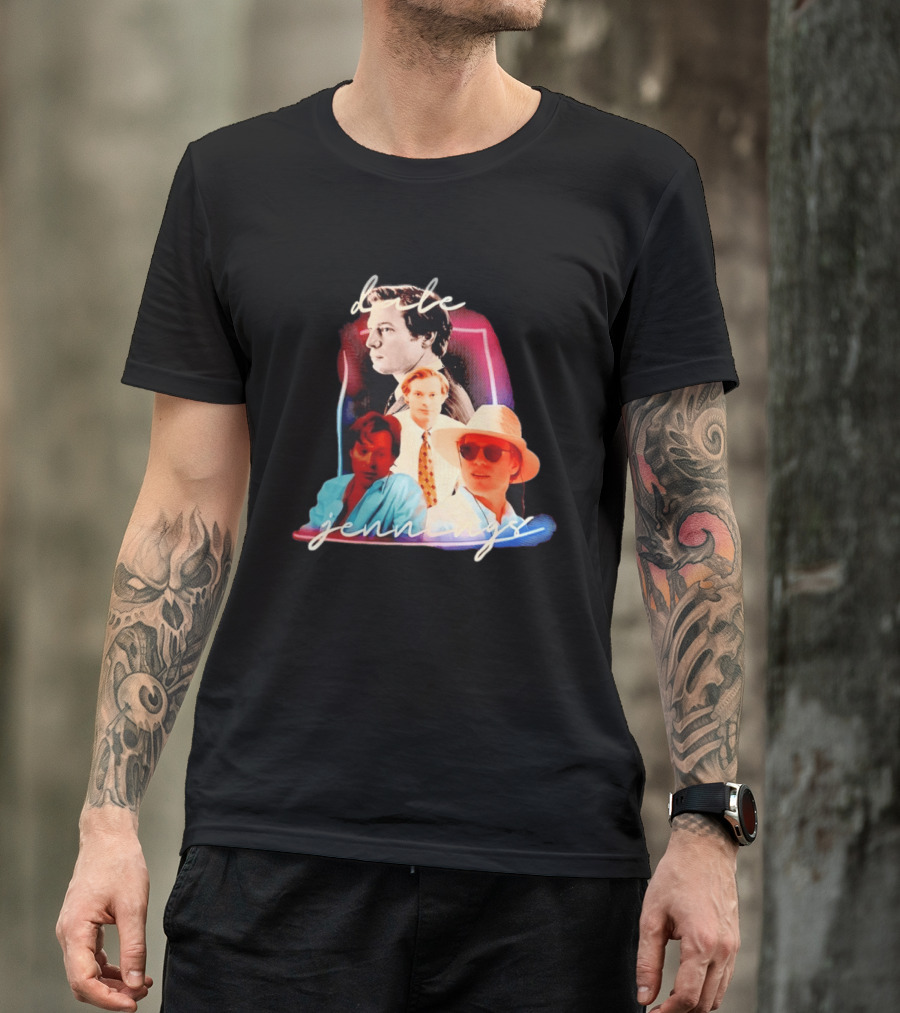 Dale Jennings Actor Retro Pop Art Collage T-Shirt