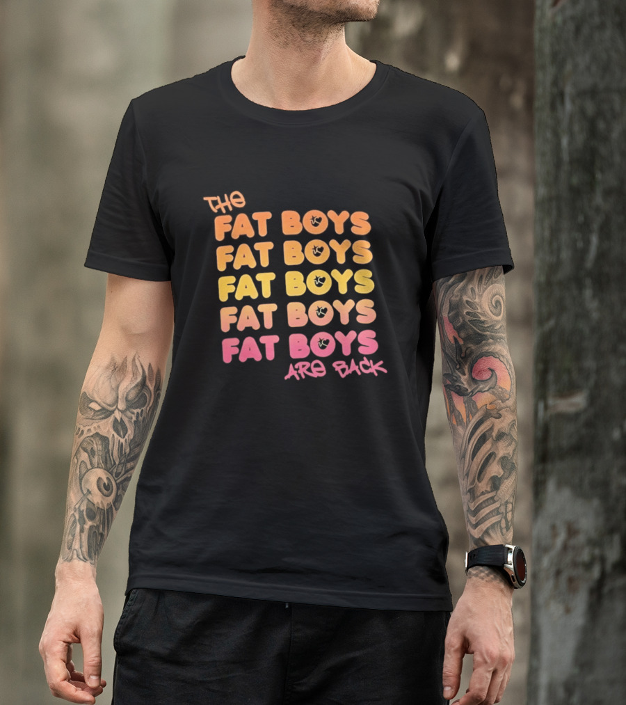 The Fat Boys Are Back 80s Hip Hop Rap Group T-Shirt