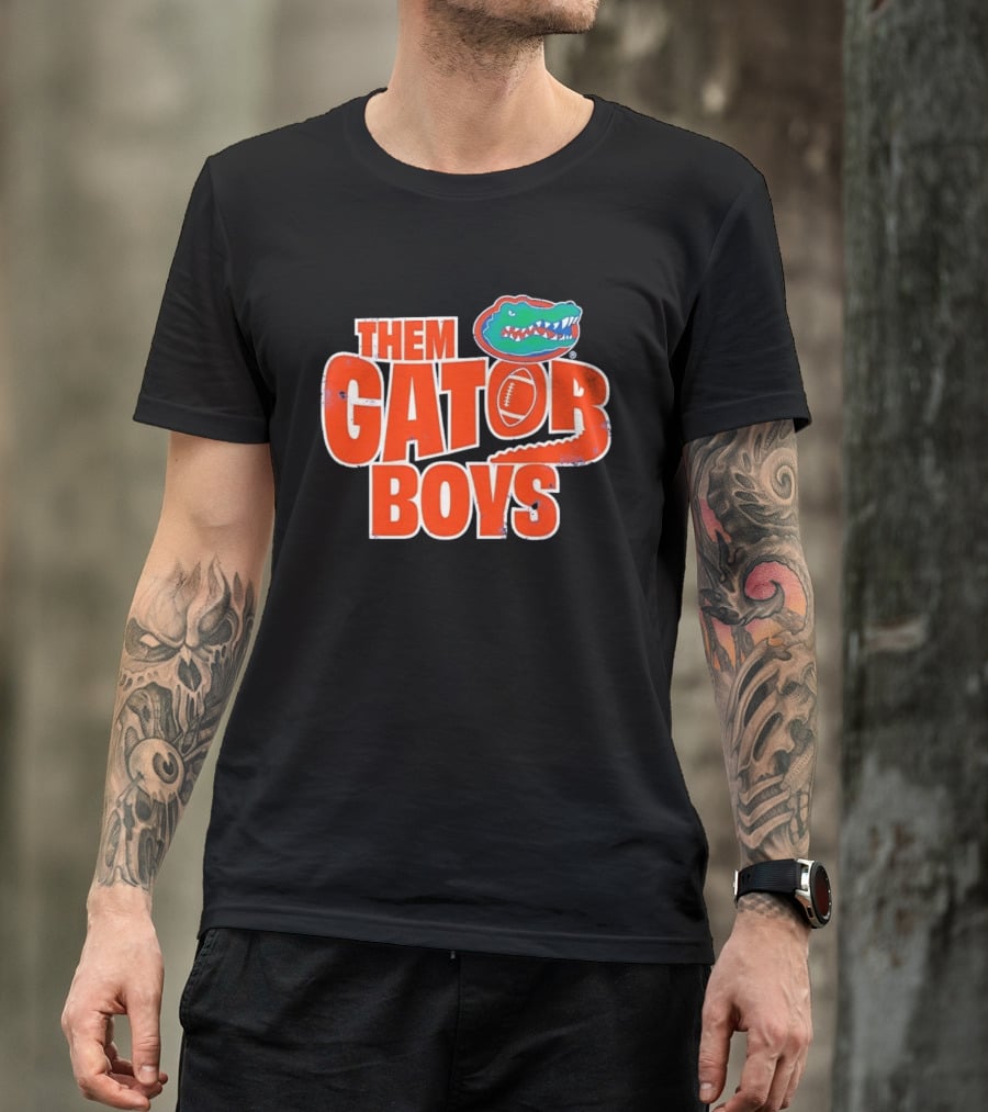 Them Gator Boys Florida Gators Football Distressed T-Shirt