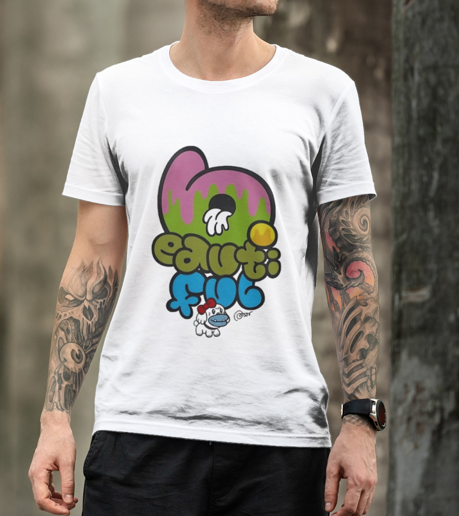 Beautiful Graffiti Melting Popsicle Drip T-Shirt