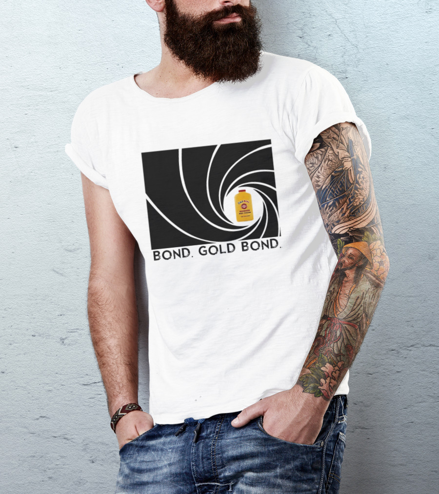 Bond Gold Bond Body Powder 007 T-Shirt