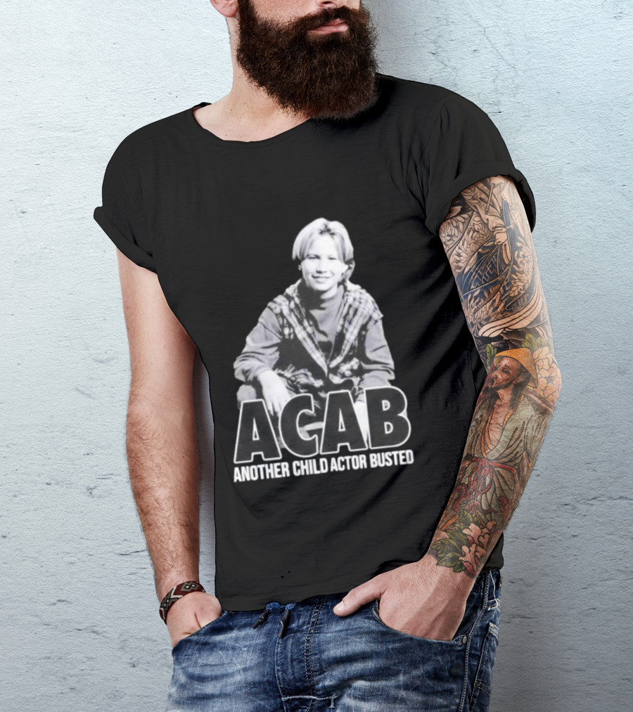 Jonathan Taylor Thomas ACAB Another Child Actor Busted T-Shirt