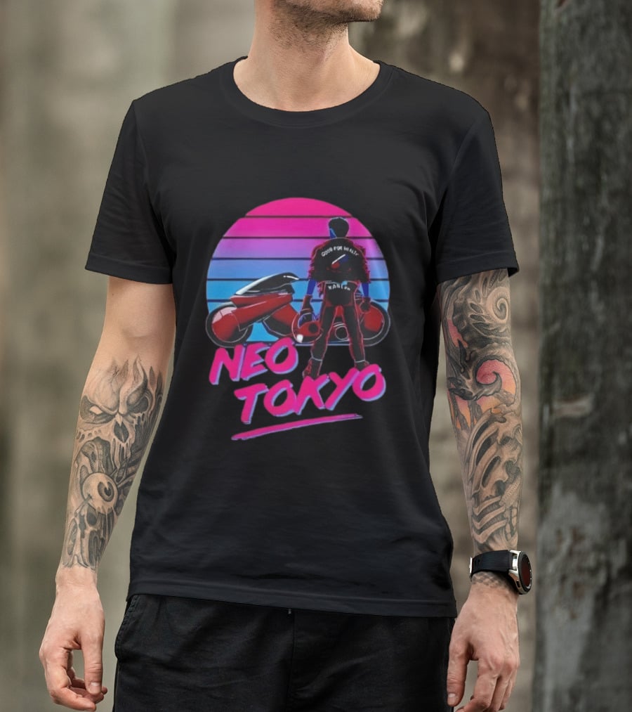 Kaneda Neo Tokyo Good For Health Bad For Education T-Shirt