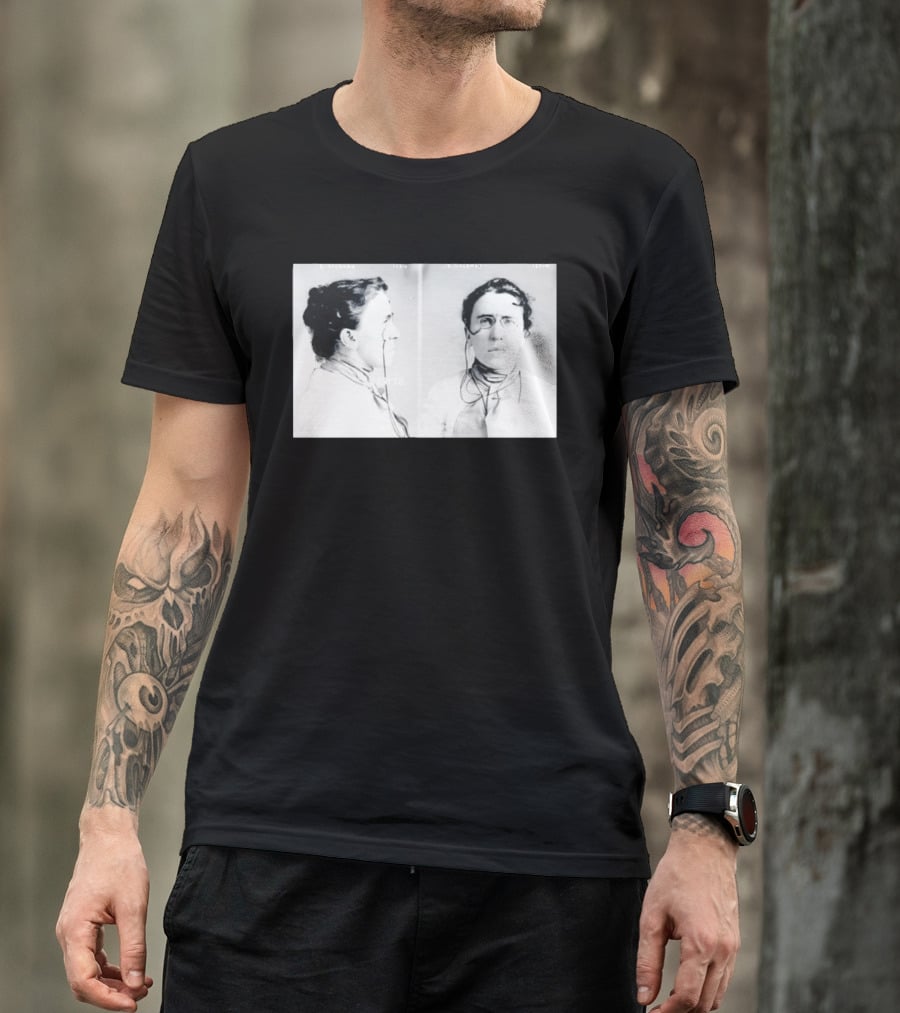 Emma Goldman Shot Anarchist Historical E. Goldmann 12178 T-Shirt