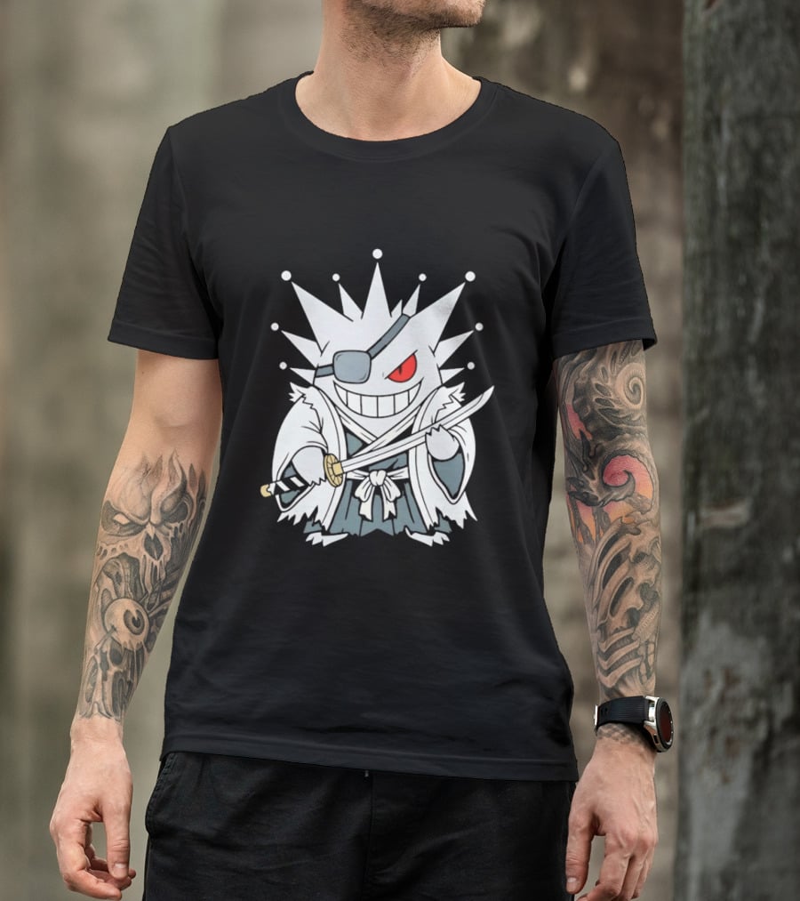 Gengar Samurai Warrior Katana Pokémon Ninja T-Shirt